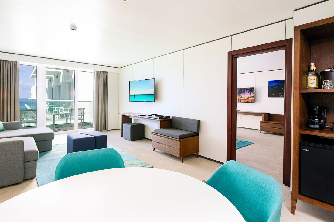 8、9階に位置するロフト・スイートのお部屋