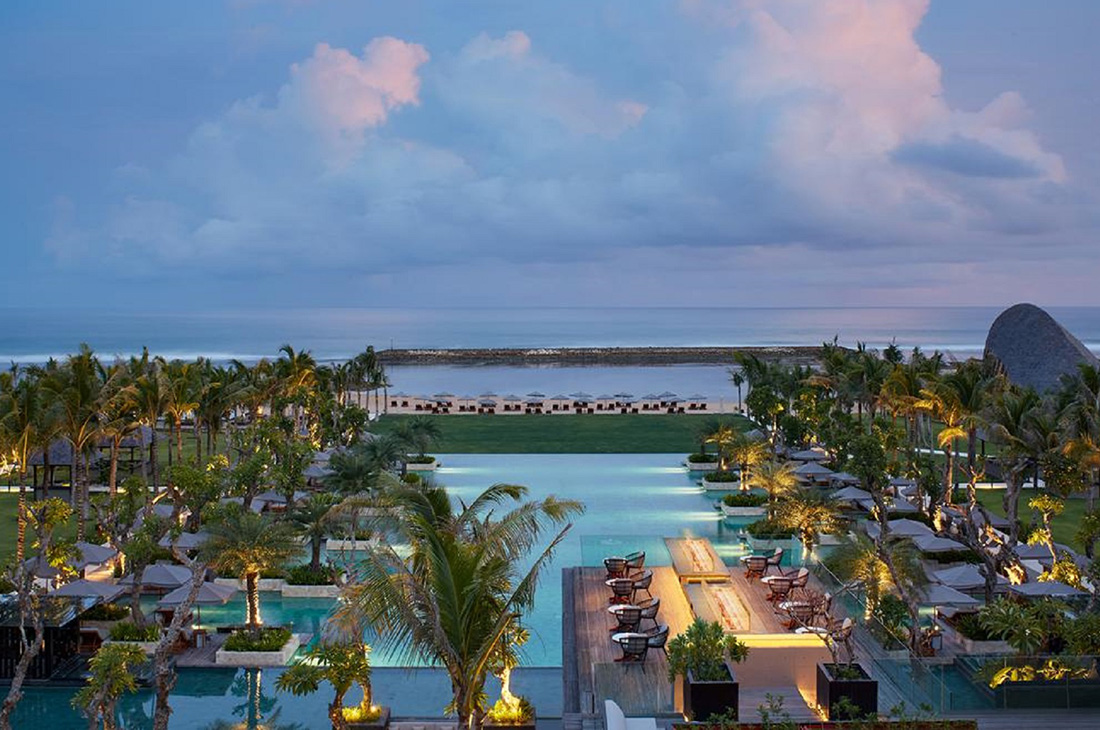 ルーフトップバーからの眺めも抜群！