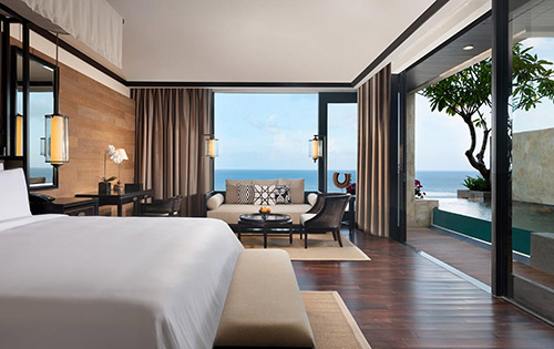 オーシャンフロントプライベートプールジュニアスイート